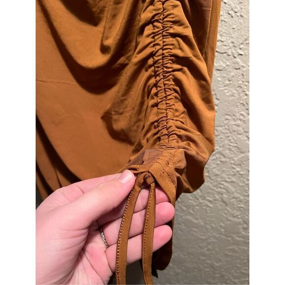 Zaful Woman’s Boho Skirt Asymmetrical With Tie Skirt Size 8 NEW - Picture 2 of 9